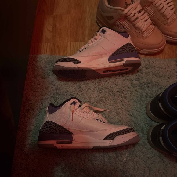 Jordan 3 purple - Picture 2 of 7